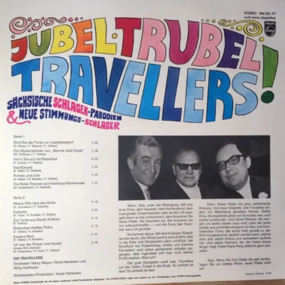 Die Travellers: Jubel - Trubel - Travellers (Sächsische Schlager-Parodien & Neue Stimmungs-Schlager) – Bild 2