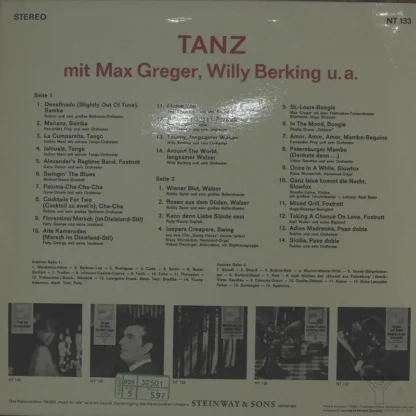 Various: Tanz mit Max Greger Willy Berking u.a. (Telefunken NT 133) – Bild 2