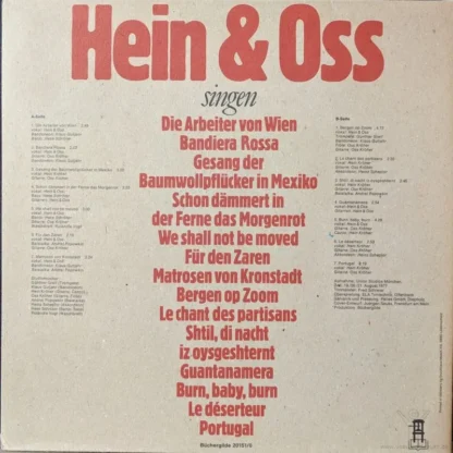 Hein Und Oss: Hein Und Oss Singen Freiheitsliede – Bild 2