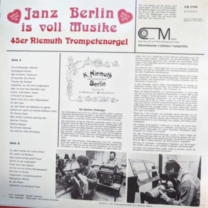Niemuth: Janz Berlin Is Voll Musike – Bild 2