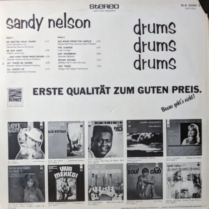 Sandy Nelson: Drums Drums Drums – Bild 2