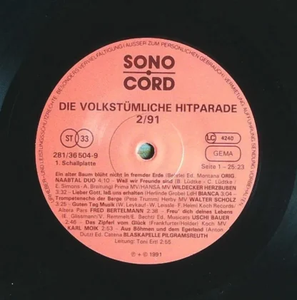 Divers: Die Volkstümliche Hitarade - 32 Hits Der Volksmusik – Bild 3