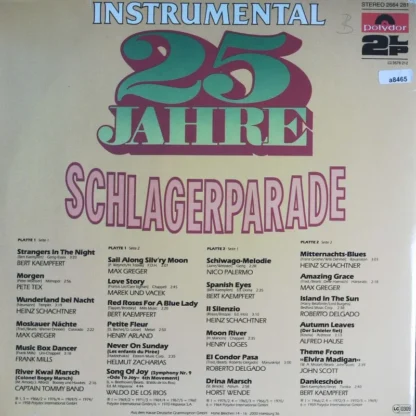 Divers: Instrumental - 25 Jahre Schlagerparade – Bild 2