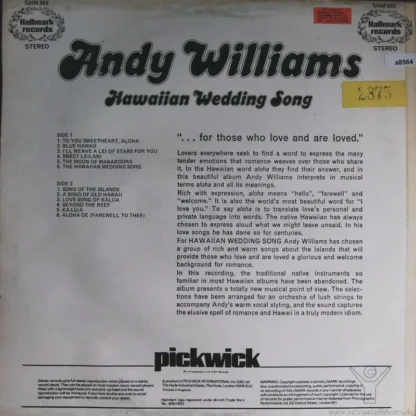 Andy Williams: Hawaiian Wedding Song – Bild 2