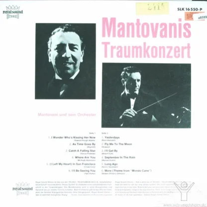 Mantovani Und Sein Orchester: Mantovanis Traumkonzert – Bild 2