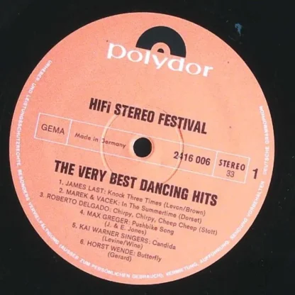 Divers: Hifi Stereo Festival - The Very Best Dancing Hits – Bild 3