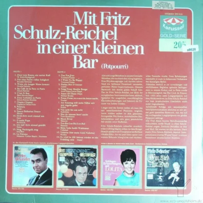 Fritz Schulz Reichel Und Das Bristol-Bar-Sextett: Mit Fritz Schulz-Reichel In Einer Kleinen Bar – Bild 2