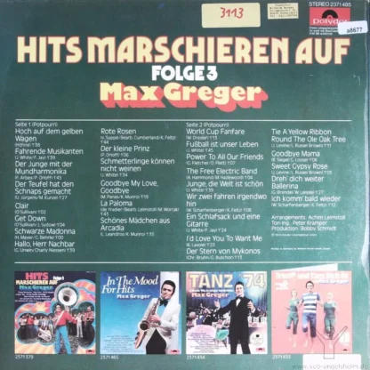 Max Greger: Hits Marschieren Auf - Folge 3 – Bild 2