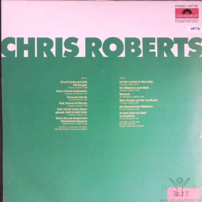 Chris Roberts: Chris Roberts – Bild 2