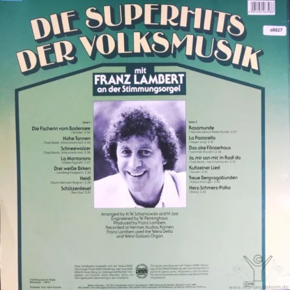 Franz Lambert: Die Superhits Der Volksmusik – Bild 2