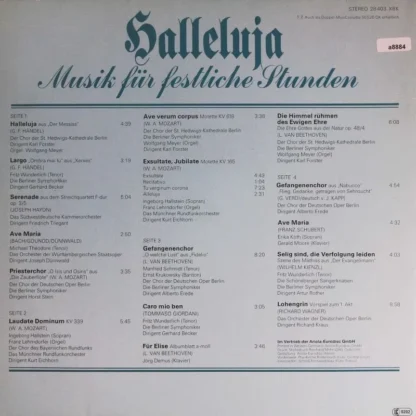 Divers: Halleluja - Musik Für Festliche Stunden – Bild 2