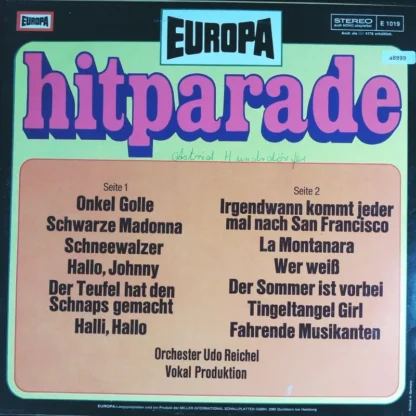 Divers: Europa Hitparade 8 – Bild 2