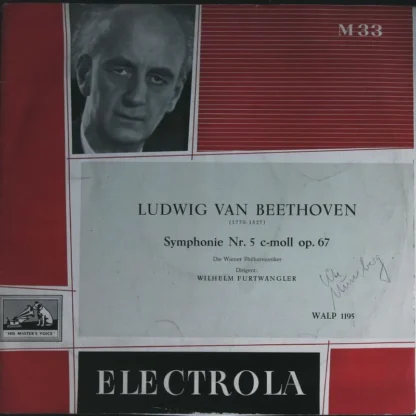 Wiener Philharmoniker, Dirigent: Wilhelm Furtwängler: Ludwig Van Beethoven - Symphonie Nr. 5 C-Moll Op. 67