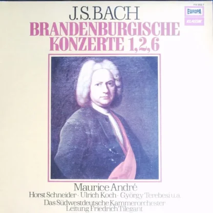 Das Südwestdeutsche Kammerorohester - Leitung Friedrich Tilegant: J.S.Bach Brandenburgische  Konzerte 1,2,6