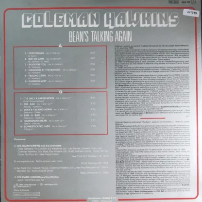 Coleman-Hawkins: Bean'S Talking Again – Bild 2