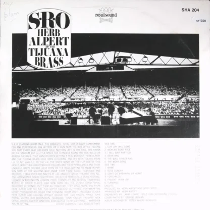 Herb Alpert And The Tijuana Brass: S R O – Bild 2