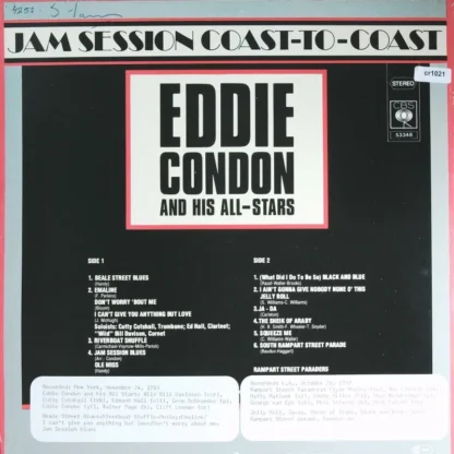 Eddie Condon And Hiss All-Stars: Jam Session Coast-To-Coast – Bild 2