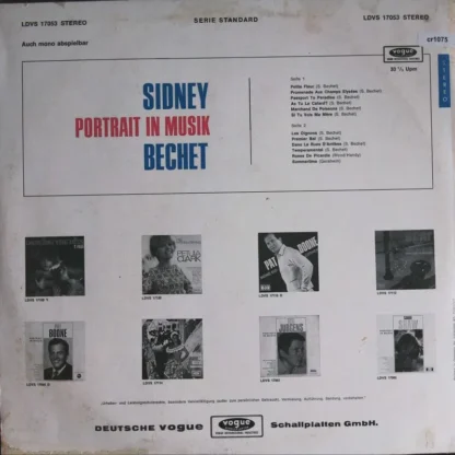 Sidney Bechet: Portrait In Musik - Sidney Bechet – Bild 2