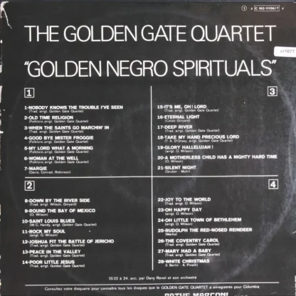 The Golden Gate Quartet: Golden Negro Spirituals – Bild 2