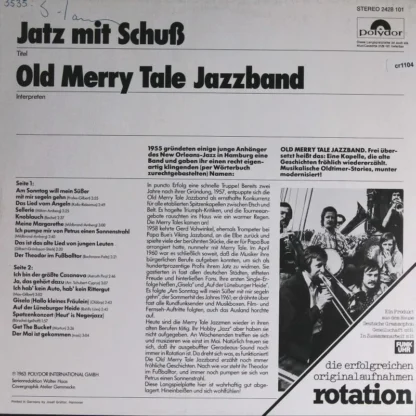 Old Merry Tale Jazzband: Jatz Mit Schuß – Bild 2