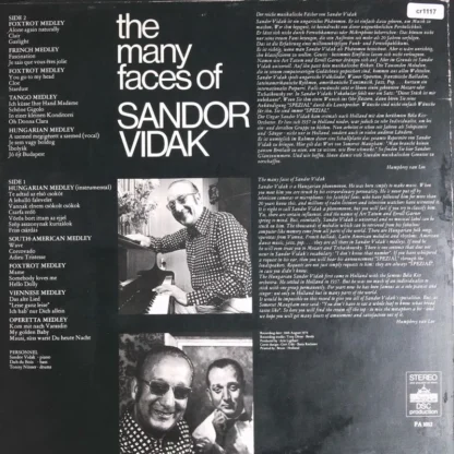 Sandor Vidak: The Faces Of Sandor Vidak – Bild 2