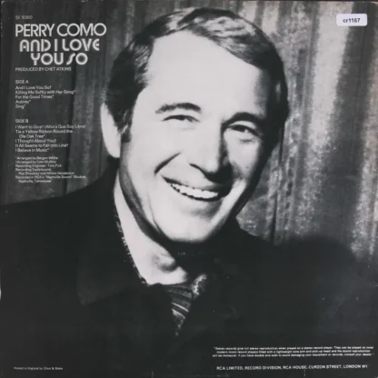 Perry Como: And I Love You So – Bild 2