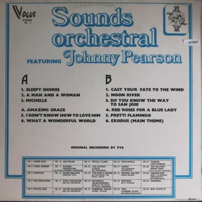 Johnny Pearson : Sounds Orchestral Johnny Pearson At The Piano – Bild 2