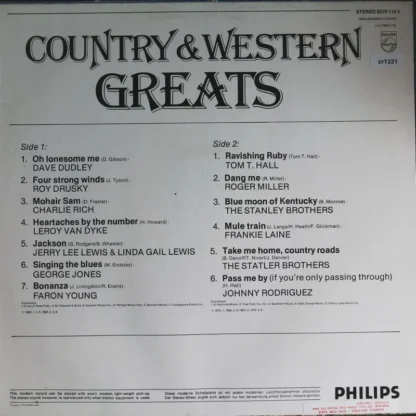 Divers: Country & Western Greats – Bild 2