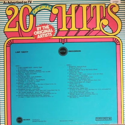 Divers: 20 Original Hits – Bild 2