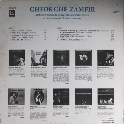 Gheorghe Zamfir: Vol1. Son Premier Disque – Bild 2