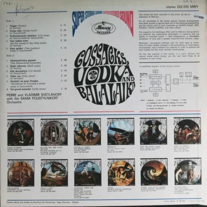 Pierre And Vladimir Svetlanoff With The Sania Poustylnikoff Orchestra: Cossacks, Vodka And Balalaika – Bild 2
