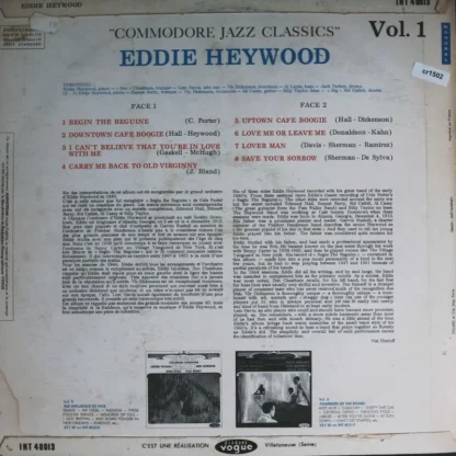 Eddie Heywood: Commodore Jazz Classics – Bild 2