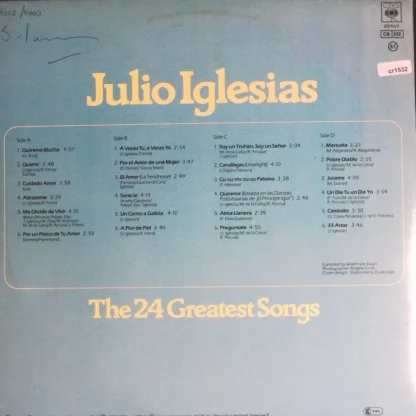 Julio Iglesias: The 24 Greatest Songs – Bild 2