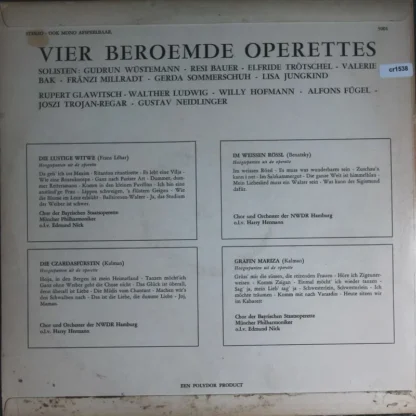 Divers: Vier Beroemde Operettes – Bild 2