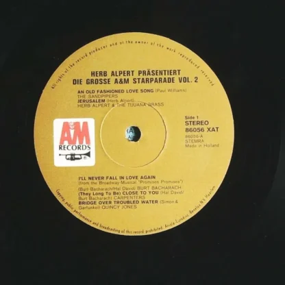 Herb Alpert: Die Große A&M Starparade Vol. 2 – Bild 3