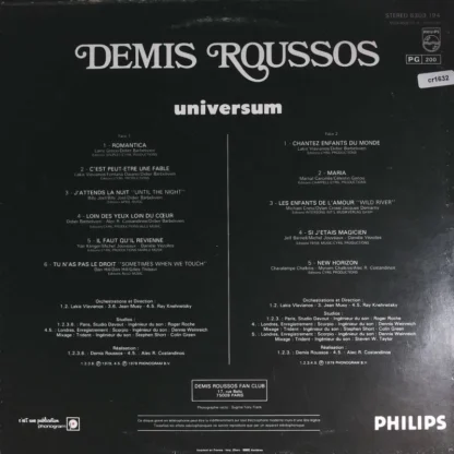 Demis Roussos: Universum – Bild 2