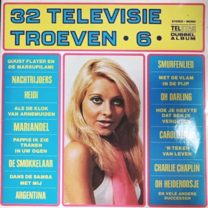 Divers: 32 Televisie Troeven Nr. 6 Diverse Artiesten