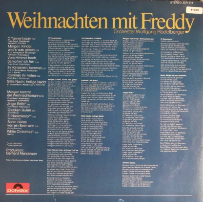 Freddy Quinn, Orchester Wolfgang Rödelberger: Weihnachten Mit Freddy – Bild 2