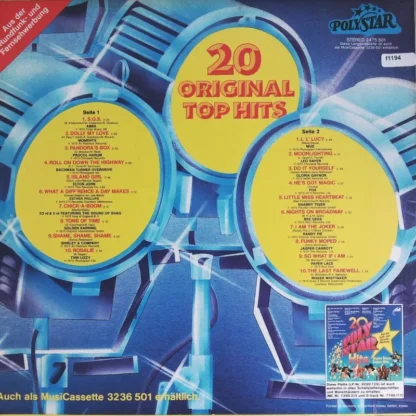 Divers: 20 Original Top Hits – Bild 2