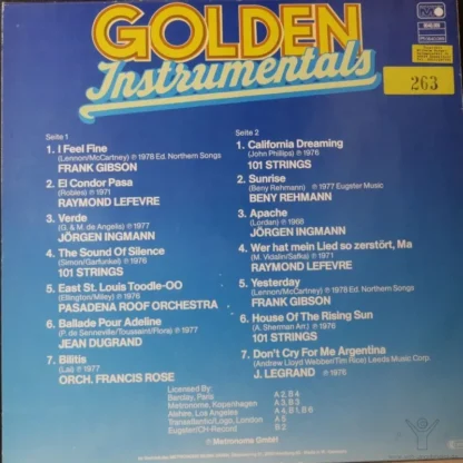 Various: Golden Instrumentals – Bild 2