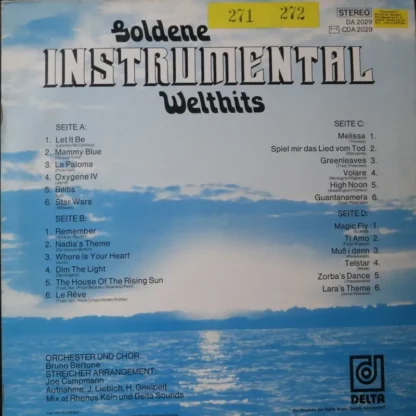 Bruno Bertone: Goldene Instrumentale Welthits (1) – Bild 2