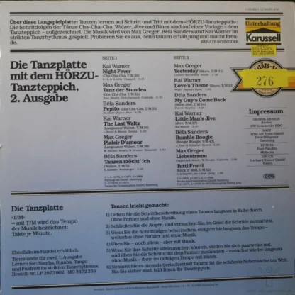 Various: Die Tanzplatte (2. Ausgabe) – Bild 2