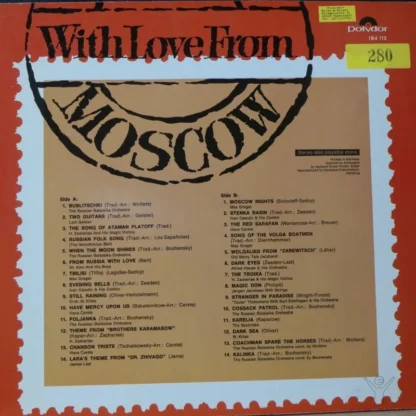 Various: With Love From Moscow – Bild 2