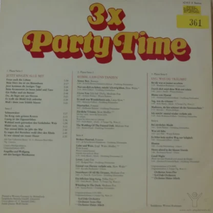 Various: 3 X Party Time – Bild 2