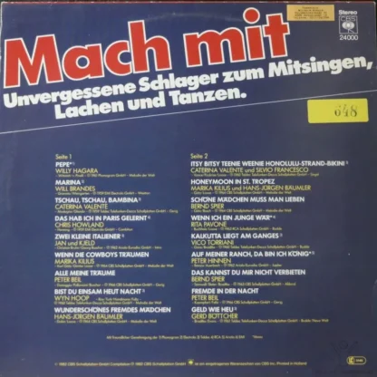 Various: Mach Mit - Unvergessene Schlager ... – Bild 2