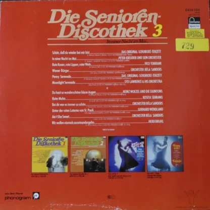 Various: Die Senioren Discothek – Bild 2