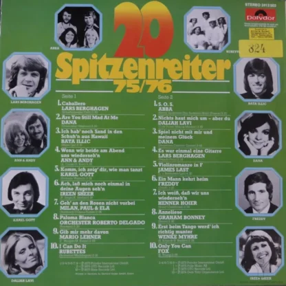 Various: 20 Spitzenreiter 75/76 – Bild 2