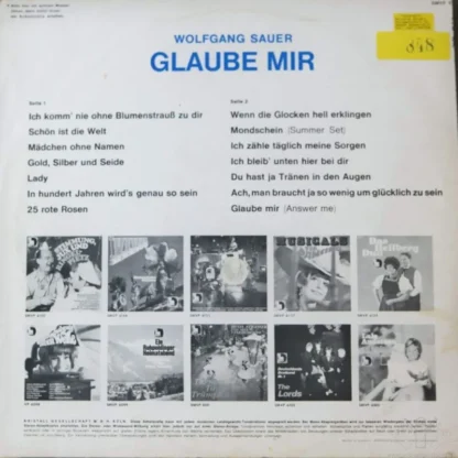 Wolfgang Sauer: Glaube Mir – Bild 2