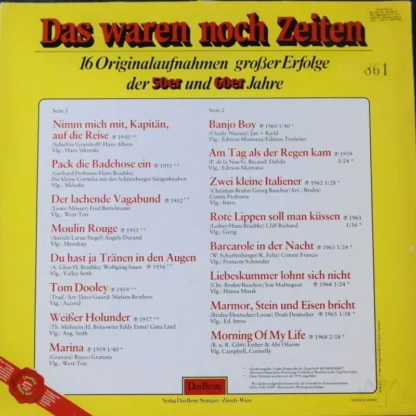 Various: Das Waren Noch Zeiten – Bild 2