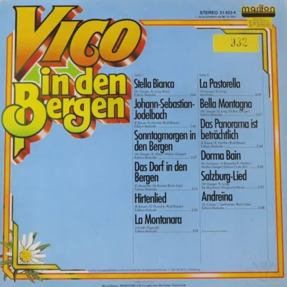 Vico Torriani: Vico In Den Bergen – Bild 2